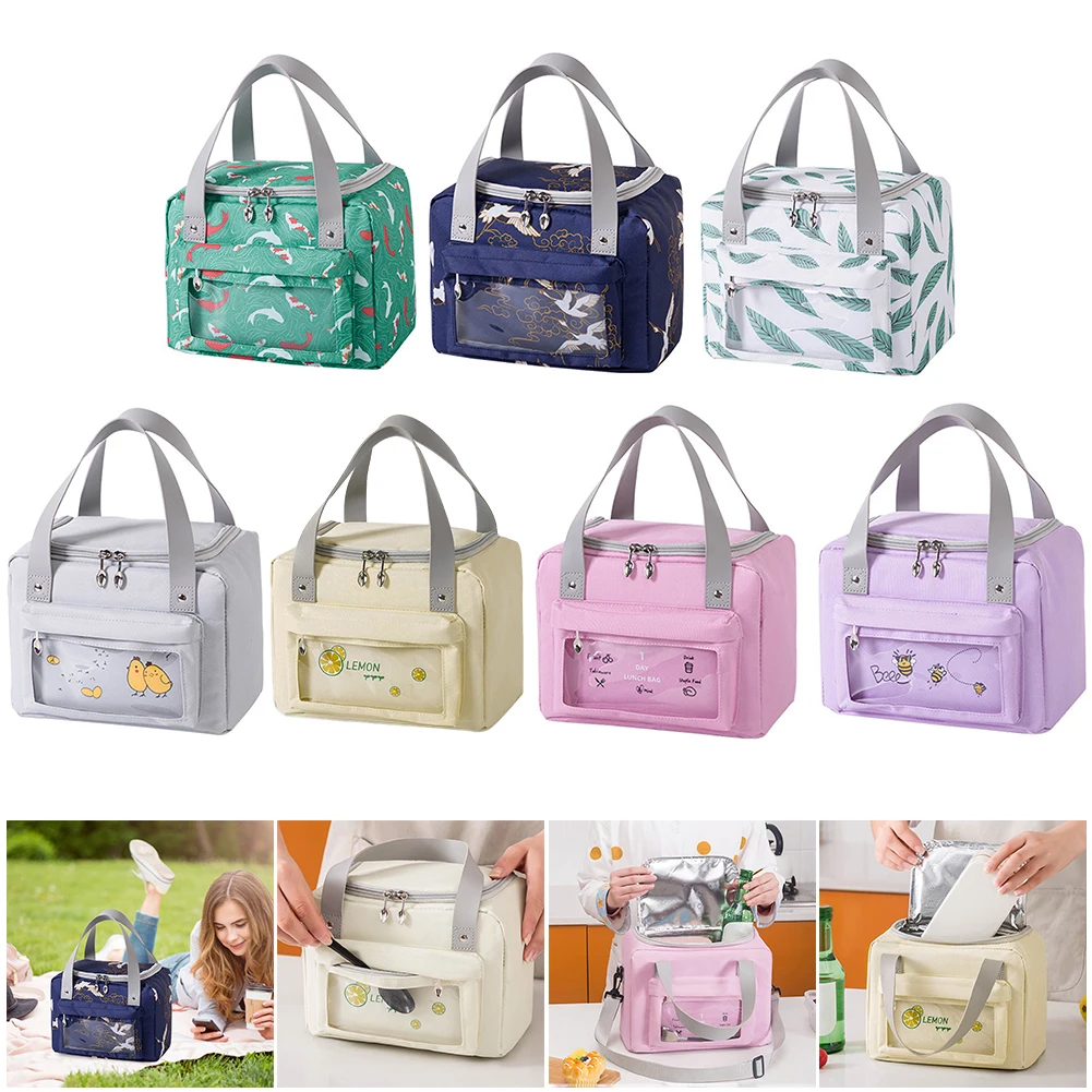 

Сумка для пикника, сумка для хранения посуды, термосумка для еды, переноска для напитков, изолированная сумка, сумка для доставки пива для пляжа, пикника, путешествий, путешествий