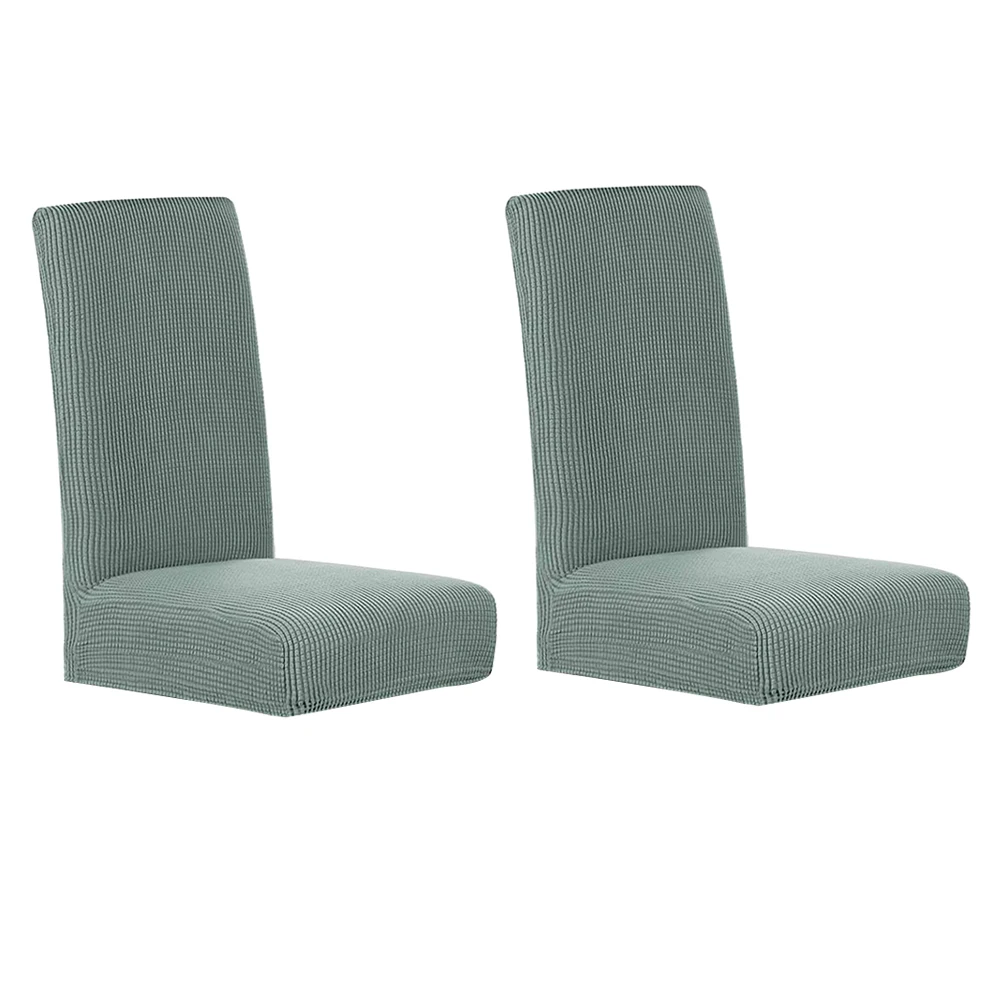 

2 Pcs Dining Chair Cover Slipcover Universal Covers Slipcovers Chairs Protector Rattan for