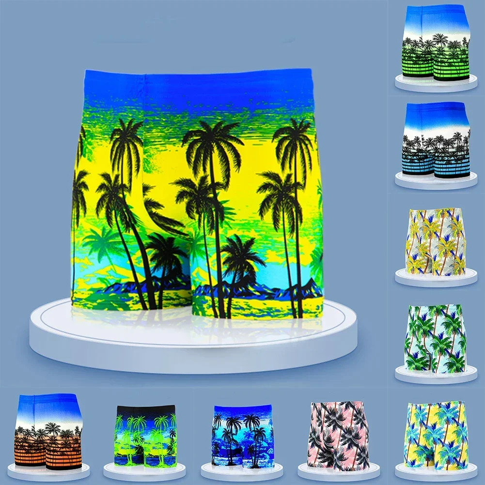 شورت مرن لقضاء العطلات على الشاطئ، شورت رياضي قابل للتنفس، مادة قابلة للتنفس، خصر مرن مريح، نسيج سريع الجفاف #5