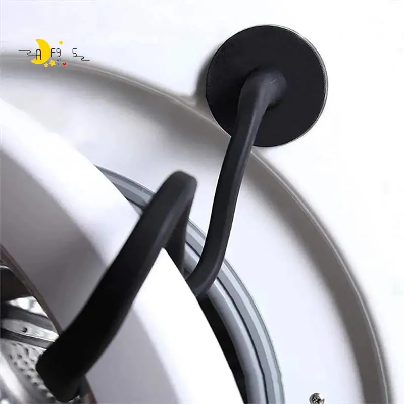 

AF95-Front Load Washer Door Prop,Flexible Washer And Dryer Door Support Keep Washer Dryer Door Open To Keep Dry - Black