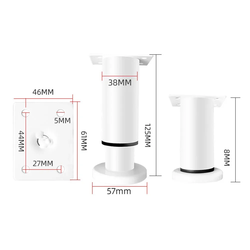 Telescopic Furniture Leg, Environmentally Friendly Steel Material, Adjustable Height, Effortless Installation Process