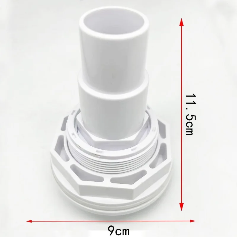 Adjustable Pool Wall Return Nozzle Adaptor 32mm 38mm Vinyl Liner Inlet Connection SPA Water Circulation System Parts