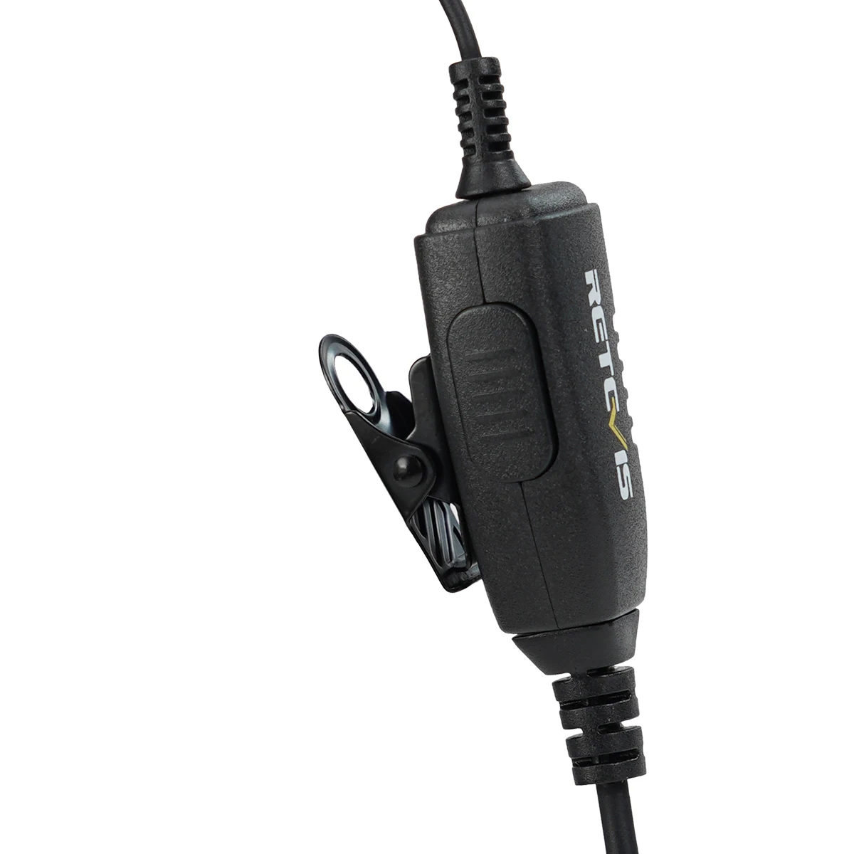 Retevis D-Typ Ohrbügel Ohrhörer Radio Headset Walkie-Talkie Zubehör für Baofeng UV-5R 888S Motorola GP301 CP88 CP100 HYT – Detail 6