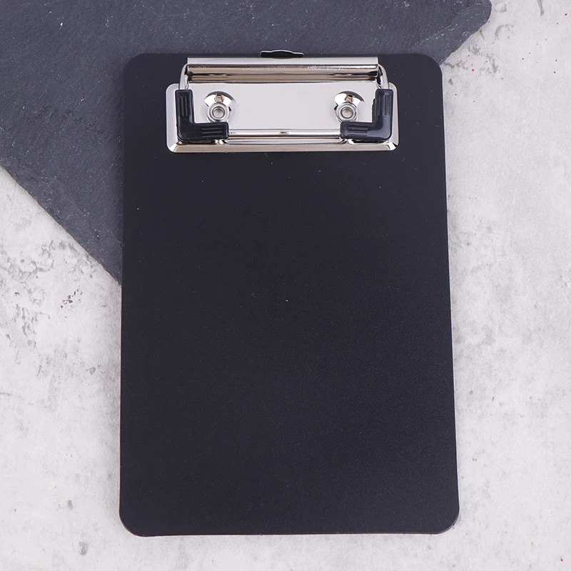 Imagem -04 - Mini Pocket-sized Clipboards Compacto Leve e Design Portátil Ideal para Blocos de Notas Pequenos Memo Organization Pcs