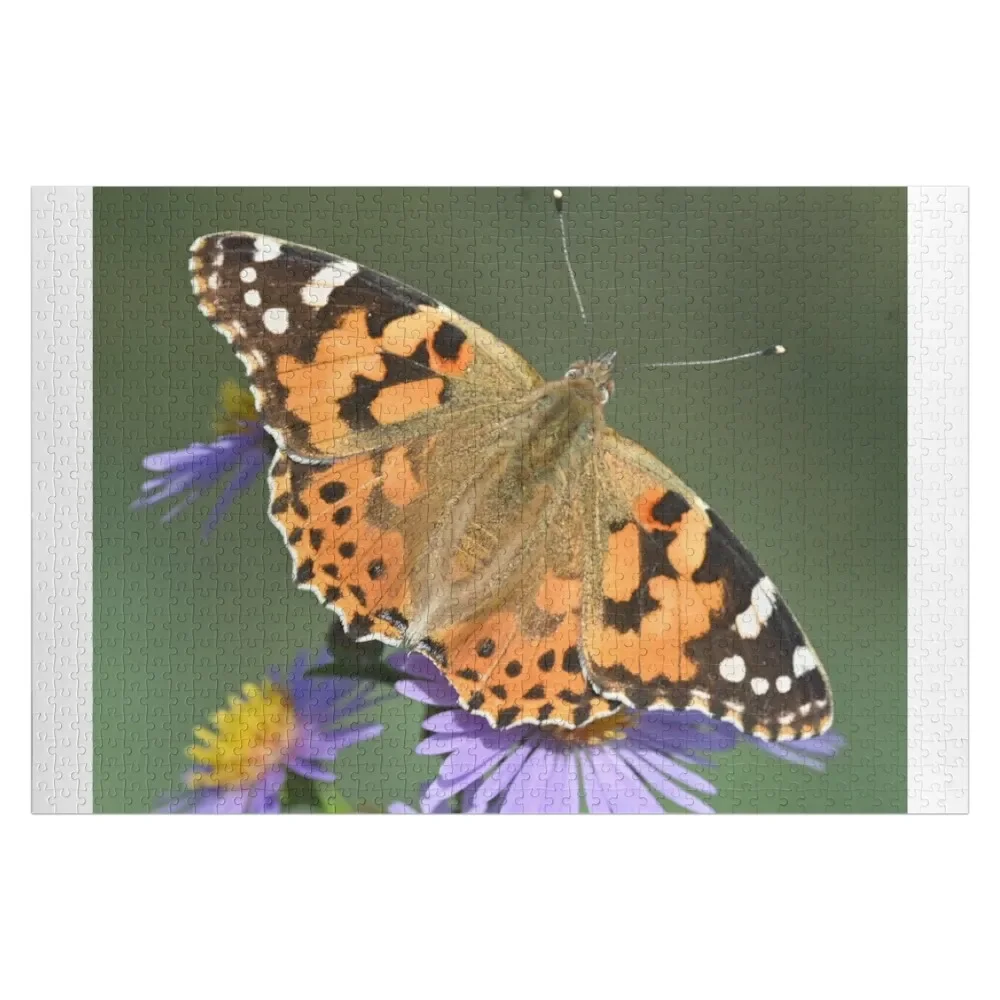 

Butterfly on pause Jigsaw Puzzle Wooden Compositions For Children Custom Puzzle