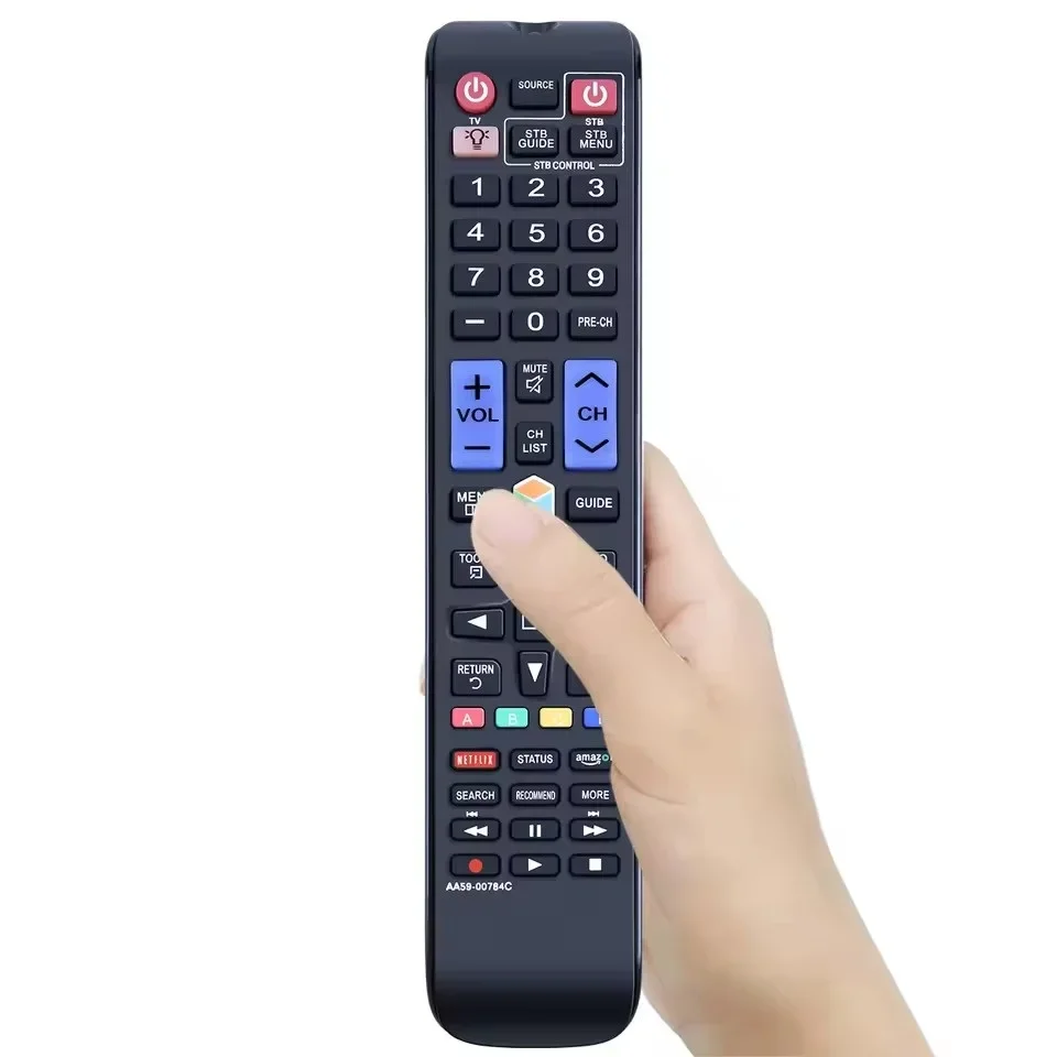 TV AA59-00784C Remote Control 433MHz, cocok untuk Samsung TV pintar 3D LED TV TV TV