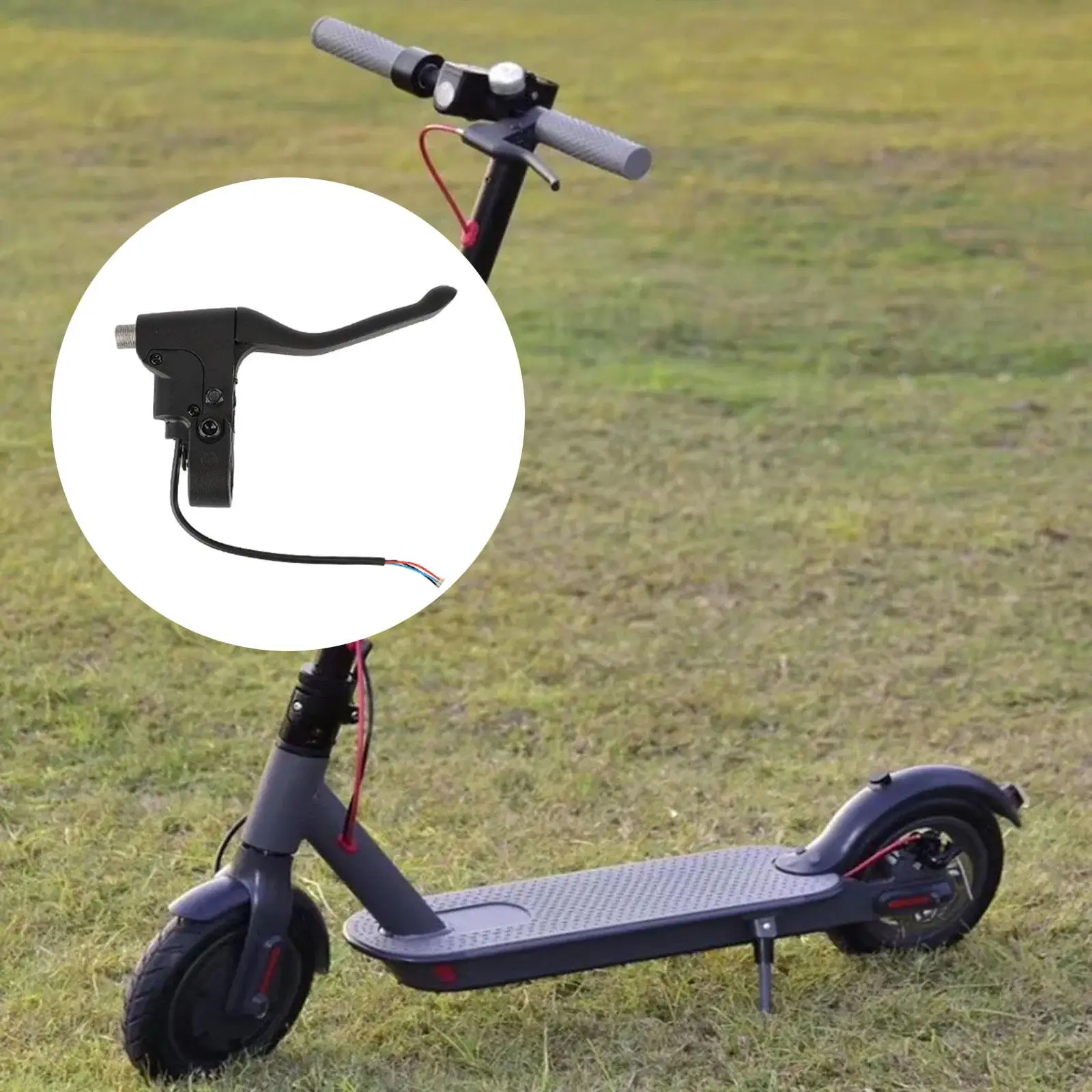 اليسار الفرامل رافعة الفرامل مقبض رافعة سكوتر الكبح مكون سكوتر الفرامل مقبض ل ناينبوت ماكس G30P لوازم استبدال مباشرة