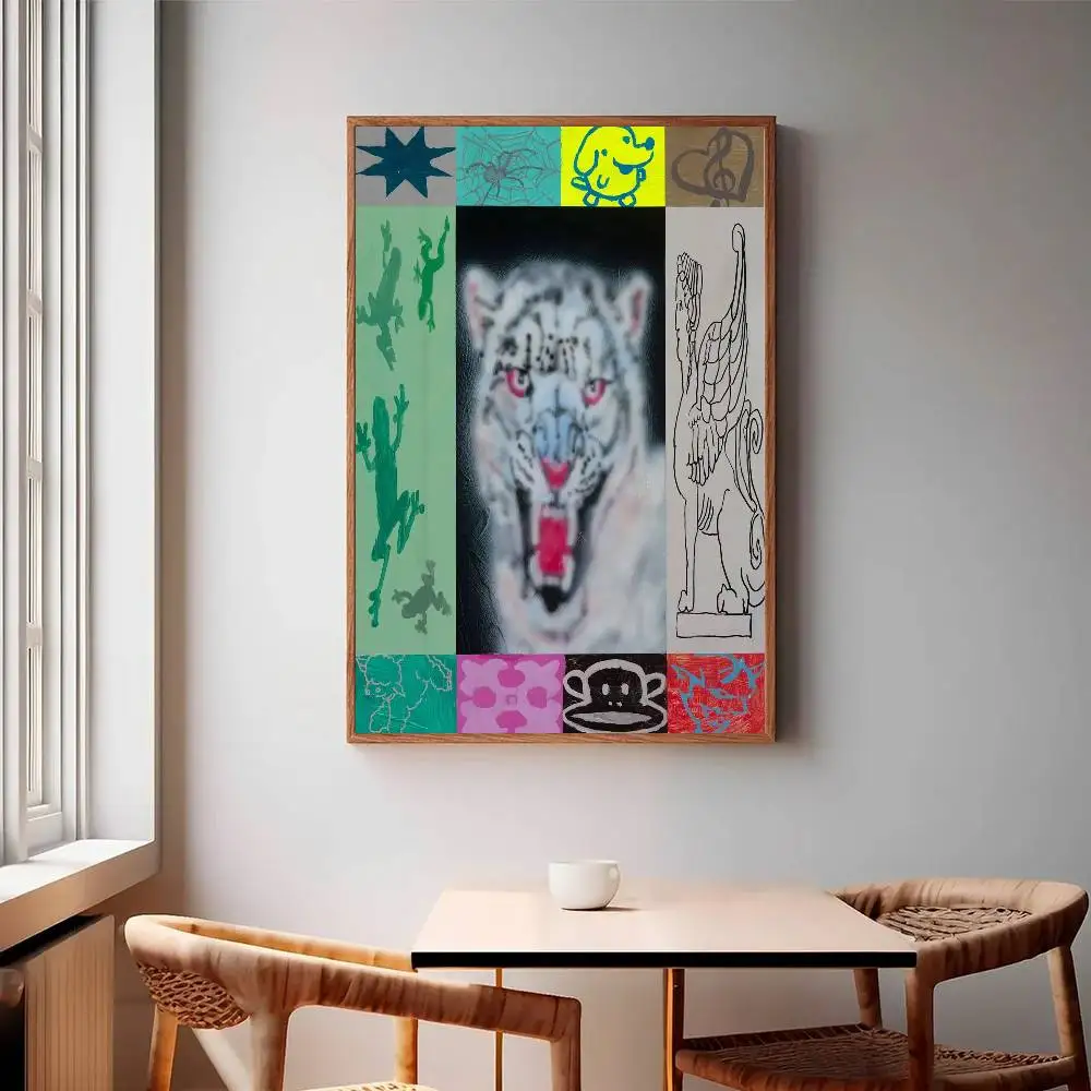 Bengal buddies Poster Mural for Living Room Bedroom Wall Office Wall Decor Gift for Friends Unframed