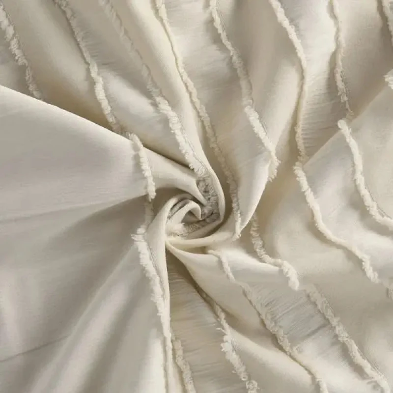 Modern X Inch Tufted Seersucker Strip