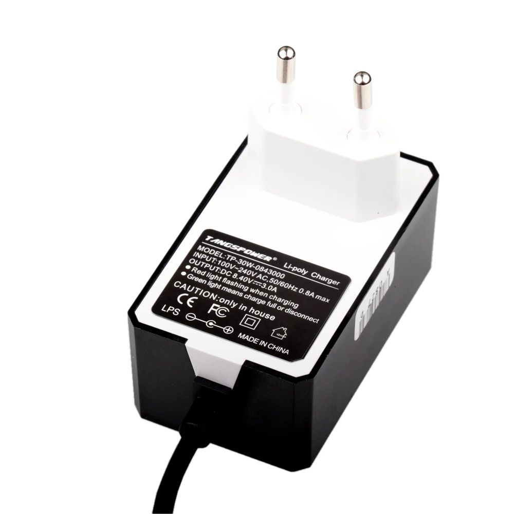 8.4V 3A 5.5*2.1mm AC DC Power Supply Adapter Charger For 7.2V 7.4V 8.4V 18650 Li-ion Li-po Battery High quality