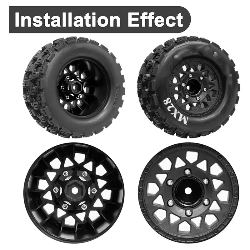 CYGJ-Hex Adapters For 1/10 Pro-Line 6X30 To 12Mm PRO633701