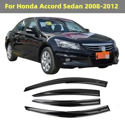 For Honda ACCORD 2008 2009 2010 2011 2012 Sedan Car Door Window Visor Rain Sun Guard Deflector Shade Awnings Shelters Raincoat