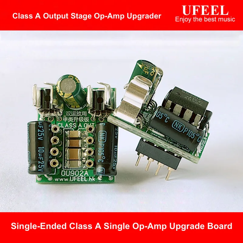 ​ ​ Scheda di aggiornamento op-amp pura classe A single-ended Adattatore per prese IC OU901A/OU902A Buffer audiophile HiFi Uscita a bassa impedenza