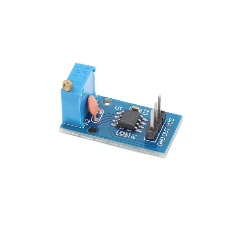 10/20PCS NE555 Pulse Generator Module Square Wave Rectangular Wave Small Signal Generator Module Adjustable Frequency
