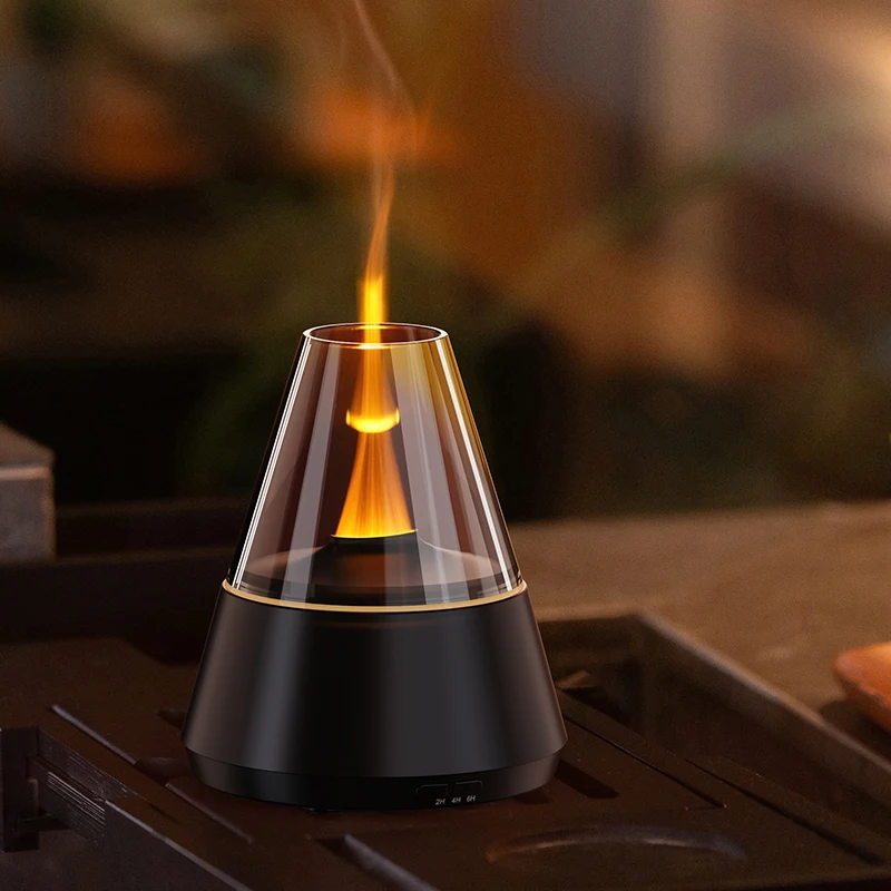 Nuevo humidificador de aire para el hogar, lámpara colorida con carga Usb, difusor de Aroma en aerosol de aceite esencial, humidificadores, máquina de aromaterapia colorida