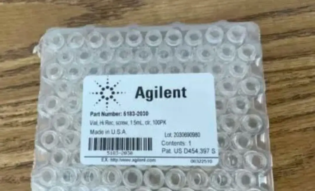 

FOR Agilent 5183-2030 1.5ML Sampler Ponited Bottle 30UL 100PCS/Pack