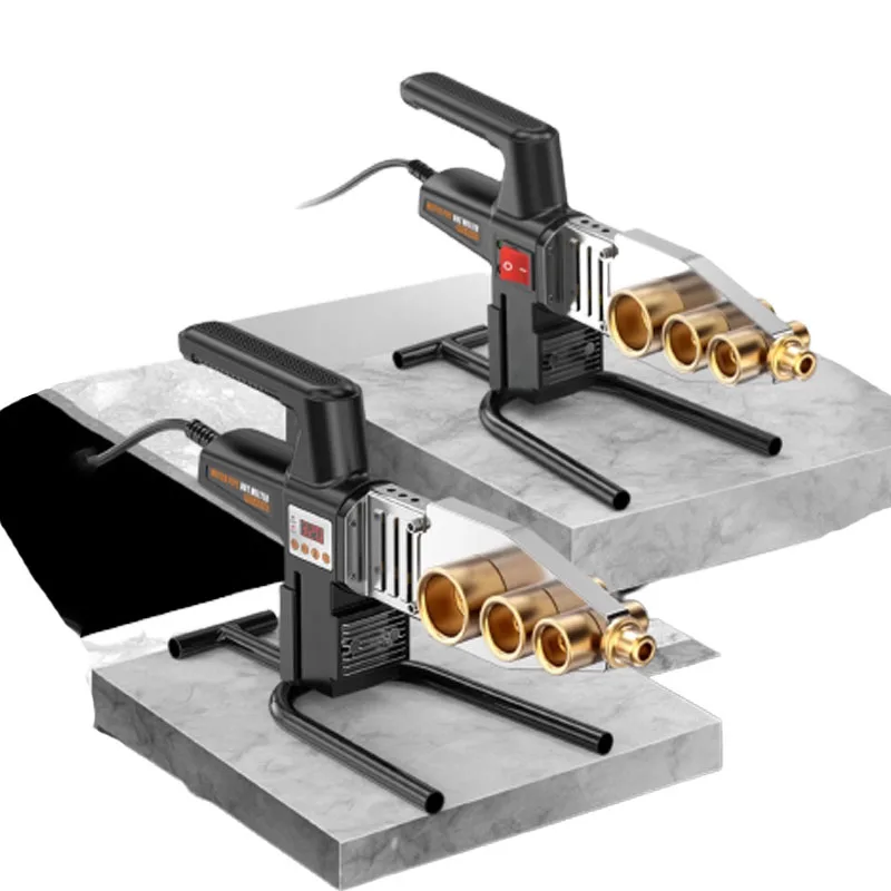 

Аппарат для горячего расплава труб с ручкой для самолета, бытовой цифровой дисплей, сварочный аппарат с горячей головкой для пластиковых труб PPR/PB/PE