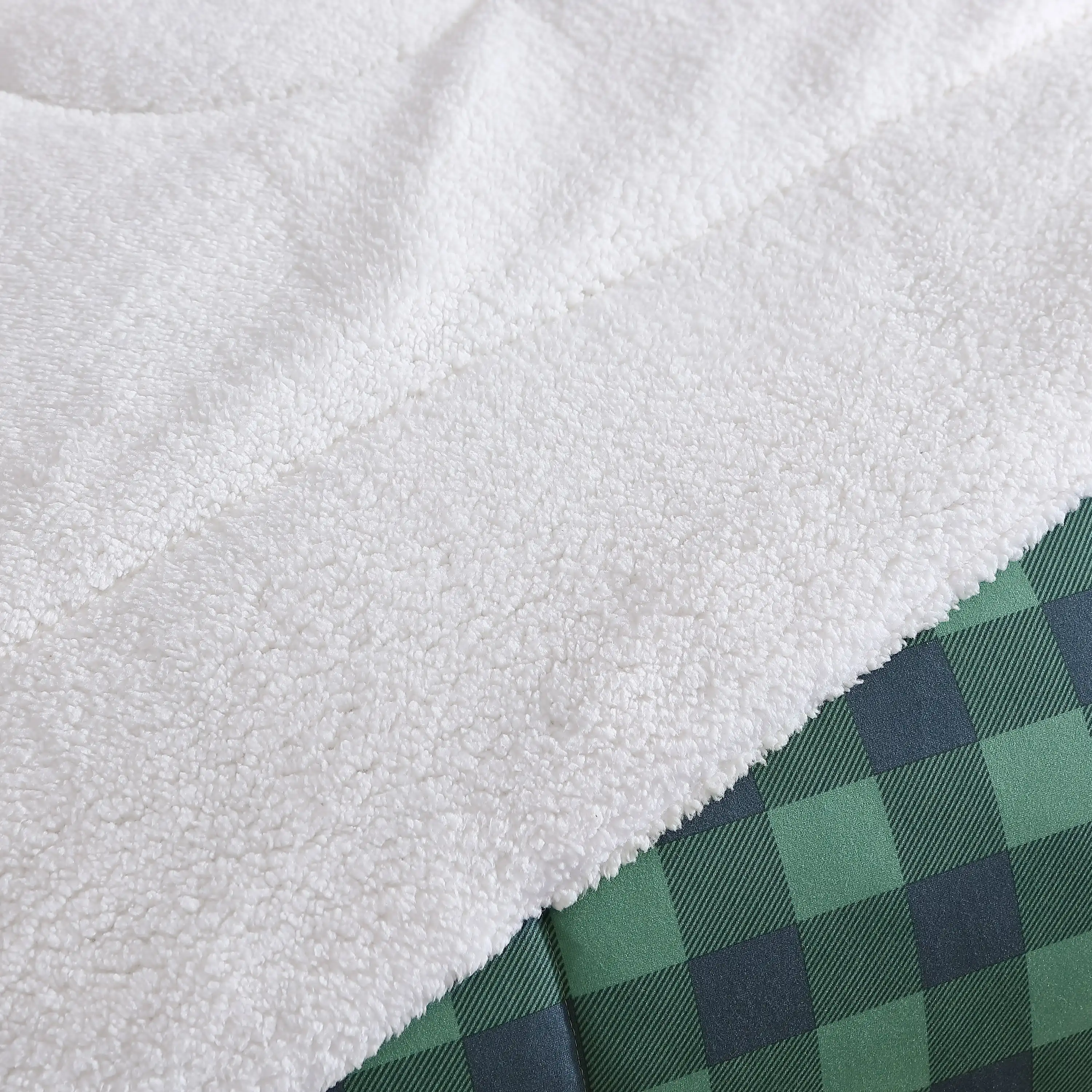 طقم لحاف للكبار مكون من 3 قطع، فحص، كامل، كوين