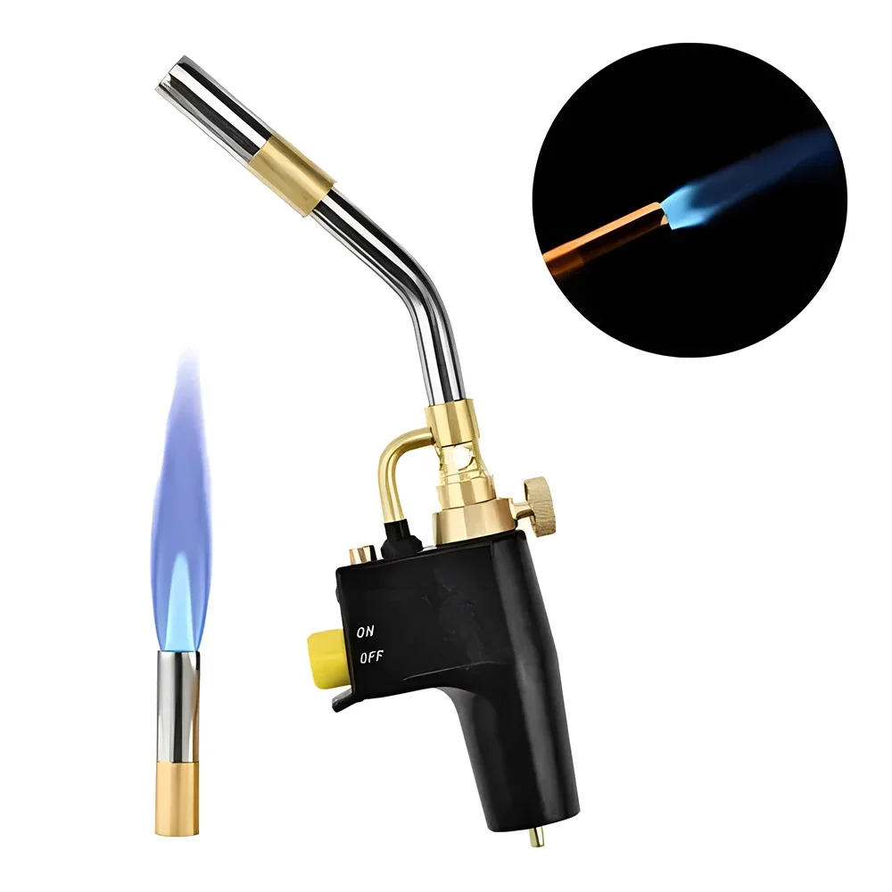 Herramienta de soldadura de reparación de aire acondicionado, herramienta de iluminación de defensa para acampar al aire libre, lanzallamas, pistola para barbacoa, pistola para hornear galletas