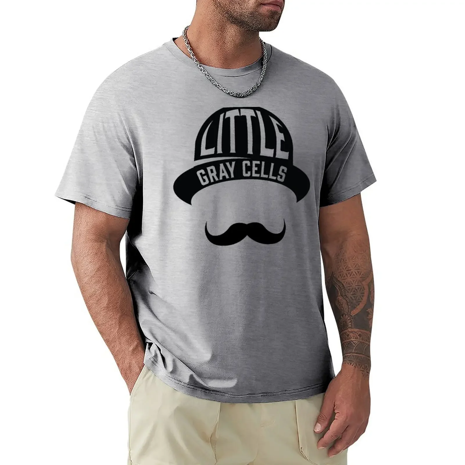 

Poirot's Gray Cells T-shirt vintage customs oversized t shirts for men