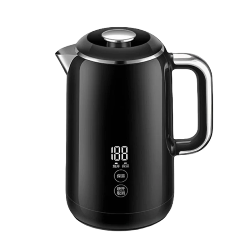 

Electric kettle Household kettle 316 stainless steel insulation 1.7L large capacity kettle