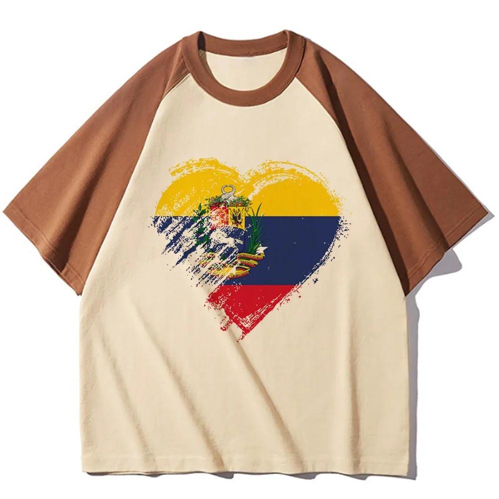 Venezuela t-shirts women summer tshirt female designer Japanese clothing