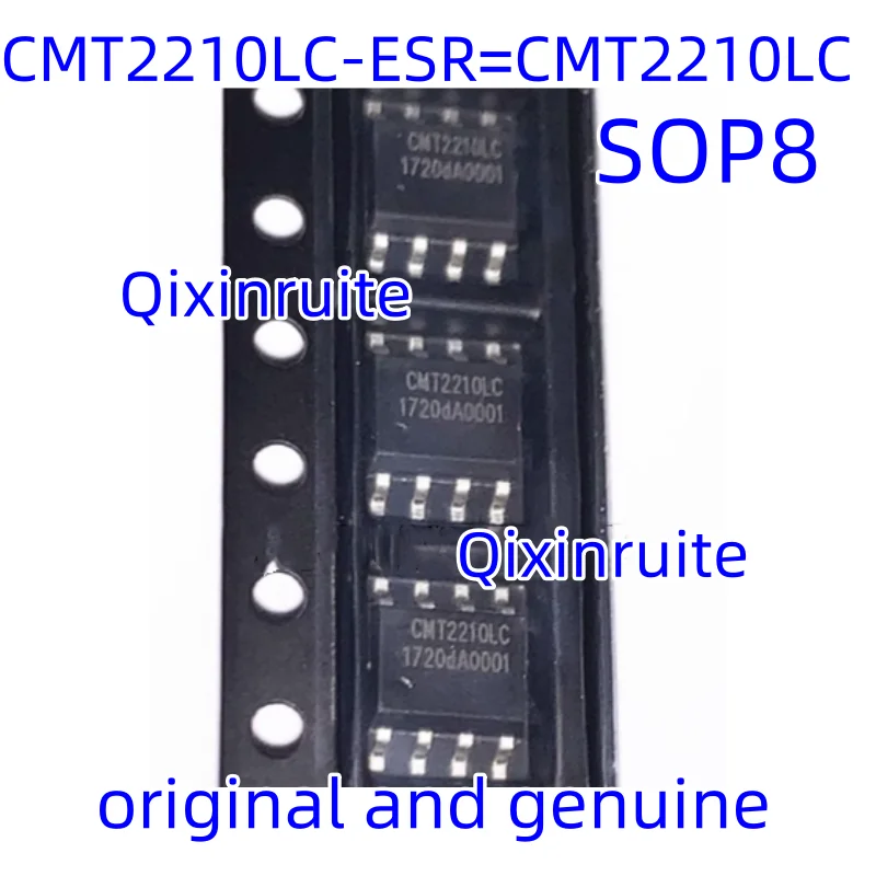 Qixinruite New original CMT2210LC-ESR=CMT2210LC SMD SOP8 ultra-low power consumption, high performance, low cost OOK single rece