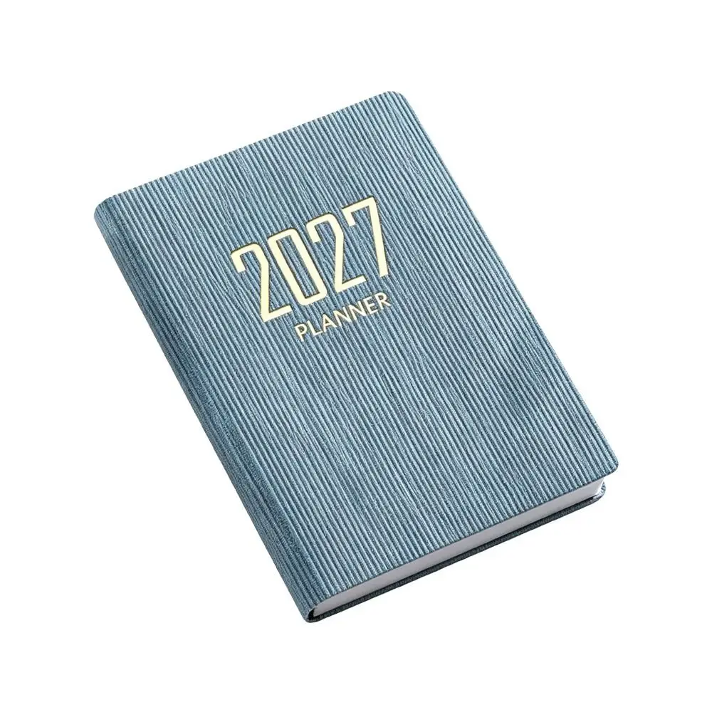Mini A7 2027 Agenda Book Pocket with Calendar Appointment Book Diary Weekly Planner School Office Supplies