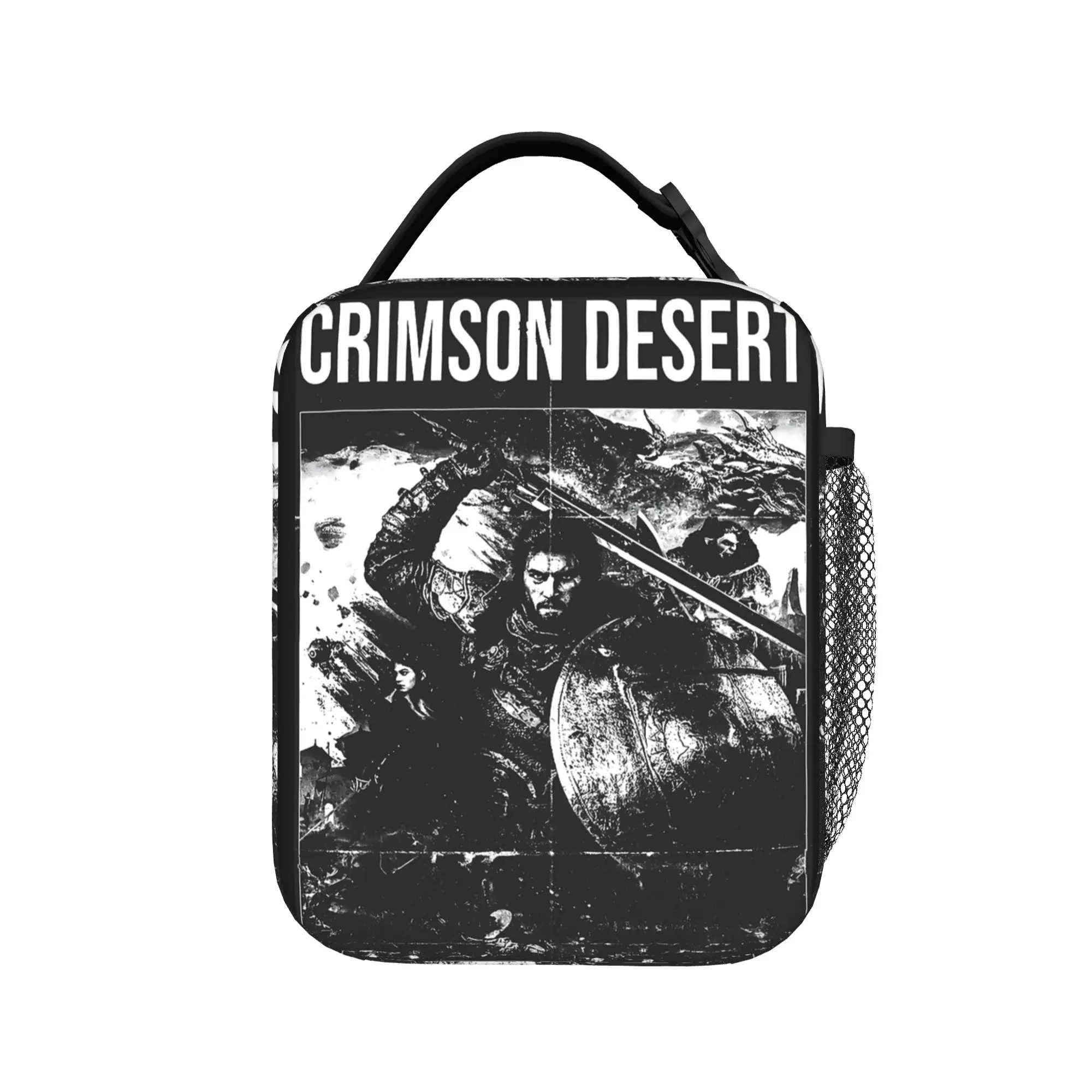 Crimson Desert   Insulated Lunch Bag Cooler Bag Reusable,Lunch Container  Leakproof Lunch Box Tote for Men Women Work  Outdoor