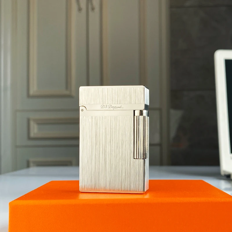 

Commemorative Edition Luxury Butane Lighter Single & Double Flame Ping Sound Natural Paint Cigarette Smoker 16033