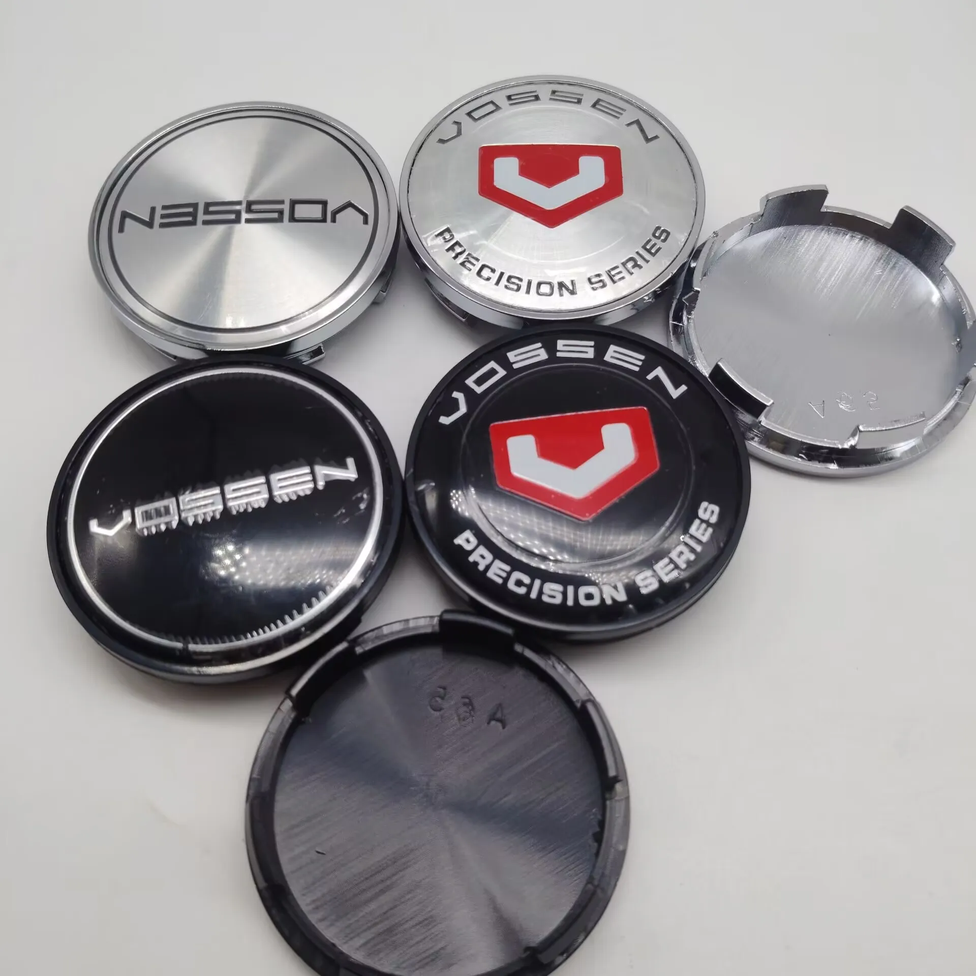 Комплект из 4 колпачков для центра диска 65 мм с логотипом Vossen, накладки на колеса, эмблемы, аксессуары для стайлинга автомобиля