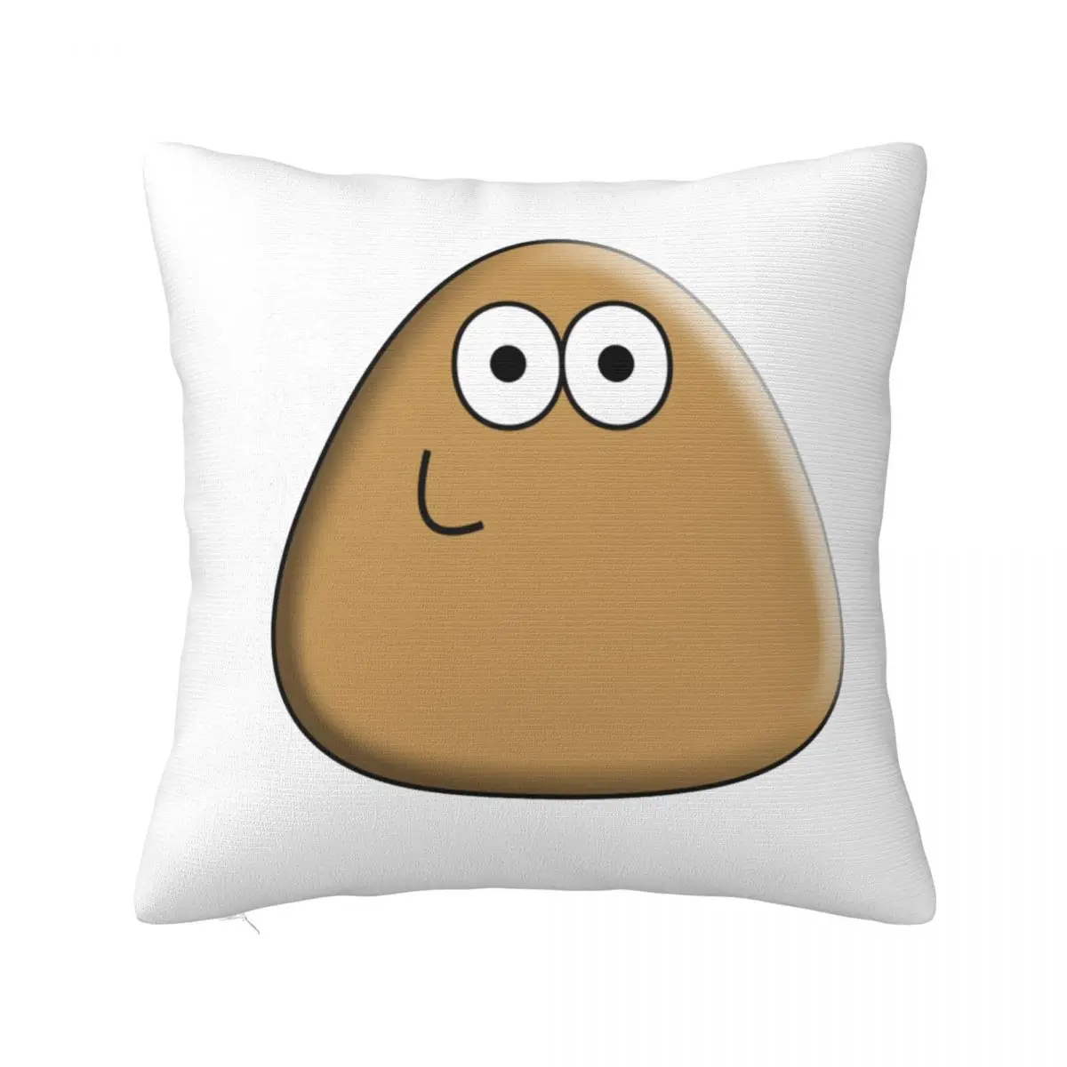 Pou 1 Pillowcase Cushion Modern Zipper Cushion Cover Bed Decorative Pillows Customizable