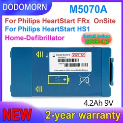 M5070A Battery For Philips Defibrillator HeartStart HS1 FRx OnSite M5067A M5068A M5070A 861304 0582‑0330 For Home OnSite AED