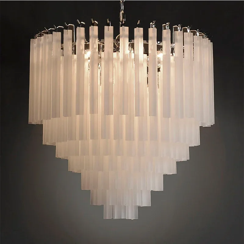 Nordic Round Murano Glass Pendant Chandelier Bedroom Hanging Light Dining Living Room Kitchen Table Pendant Lamp Home Decor