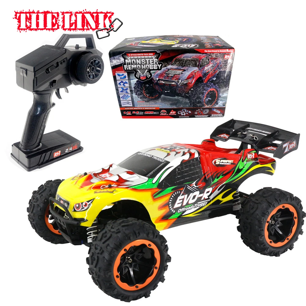 1:8 Scale Brushless RC Truck - High Speed Hobby Grade RC Car, Hits 50KM/h- Off Road 4WD for Grip on Any Terrain - Ready to Run W