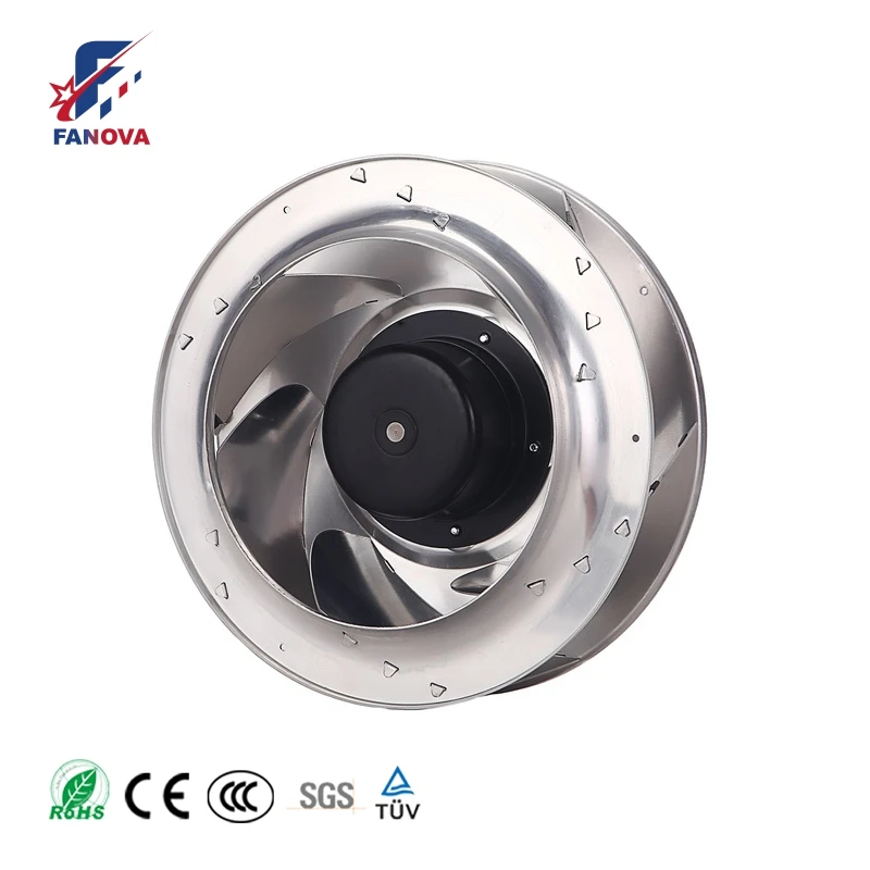 China Wholesale 450mm 380V Backward Curved Exhaust Radial Centrifugal Fan For Air Conditioner Ventilation Cooling
