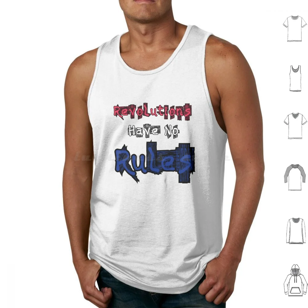 It's Inevitable Like Tank Tops Print Cotton Thanis America Usa