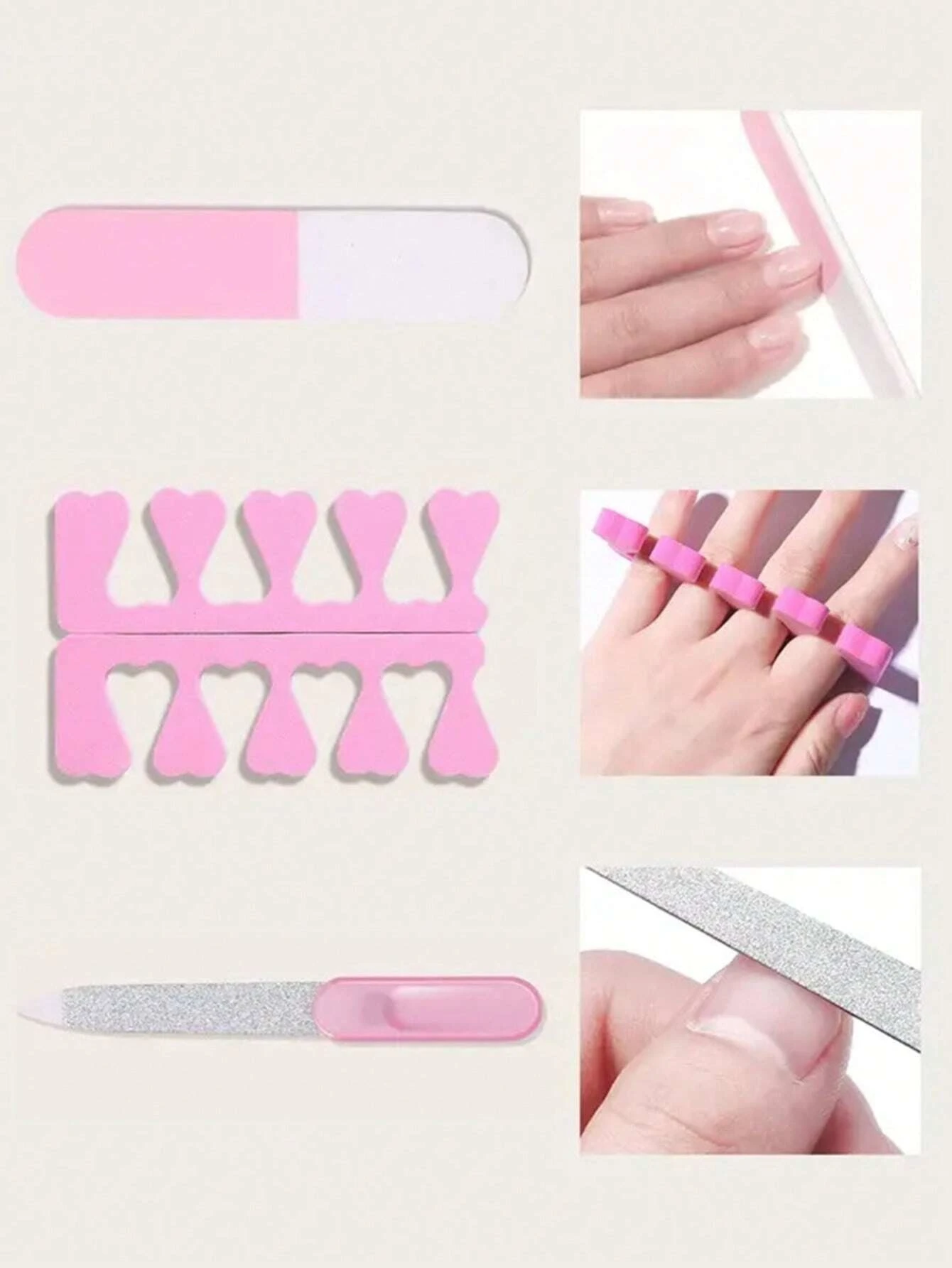 Nail Art Manicure Pedicure Tools Kit with UV LED Nail Lamp and Electric Nail Drill for DIY Nail Care - view 5