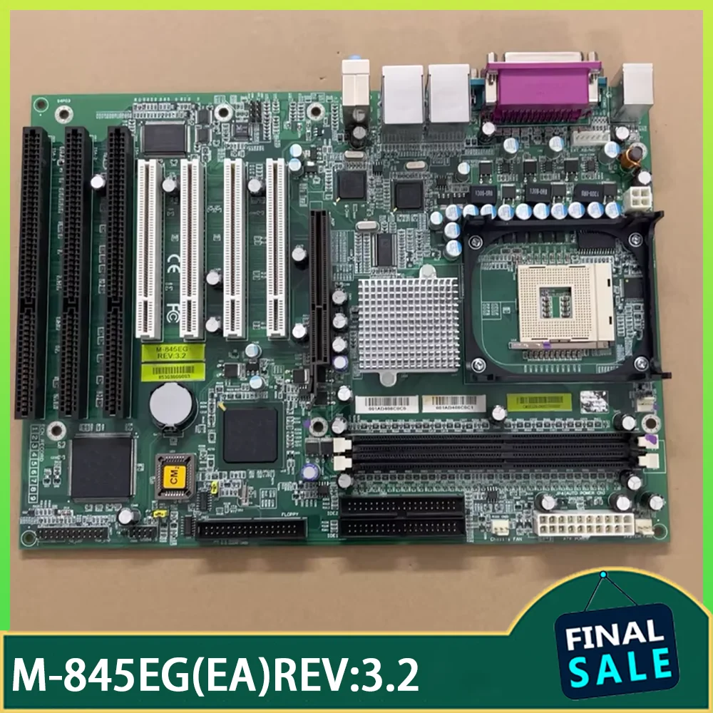 

Материнская плата промышленного оптоэлектронного оборудования, двойная сетевая карта M-845EG(EA)REV:3.2