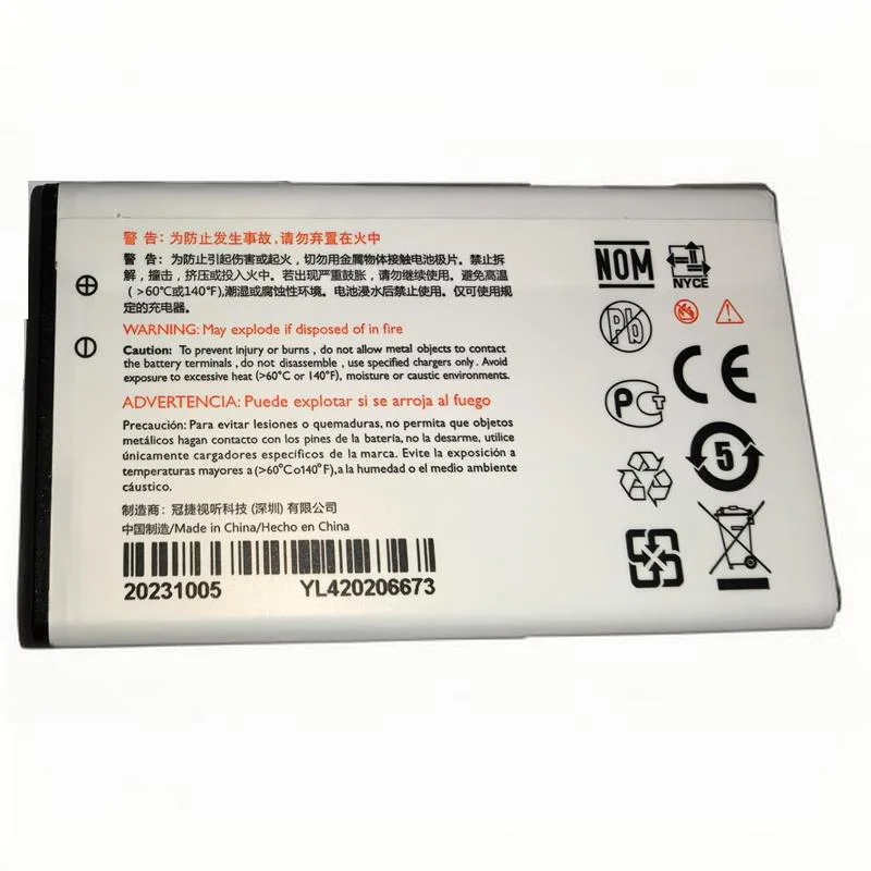 Оригинальный аккумулятор для мобильного телефона Philips E227, телефона XENIUM CTE227, AB1700EWM, номер отслеживания