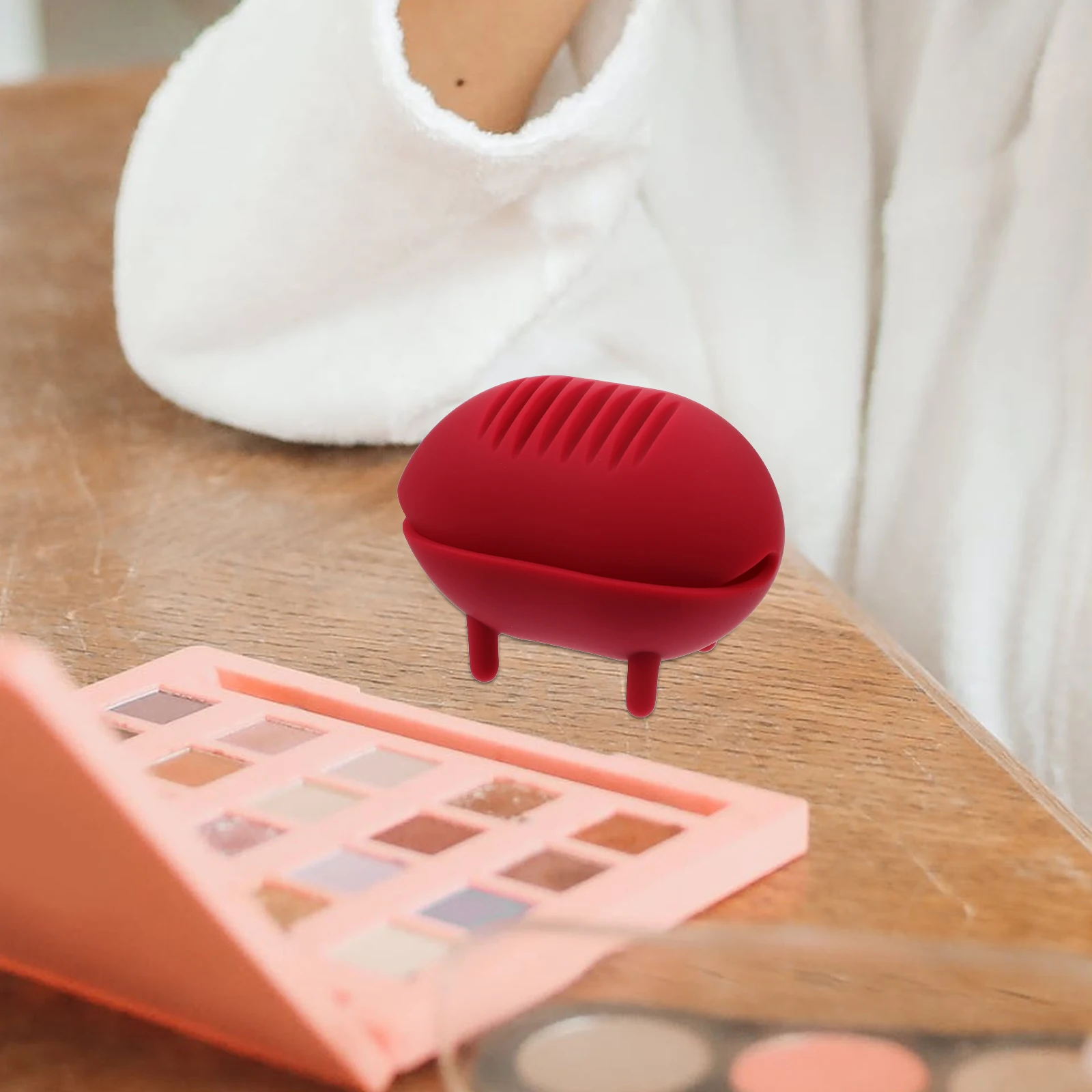 

Silicone Makeup Sponge Holder Beauty Egg Container DustProof Travel Foundation Box Storage Containers Portable Egg Case