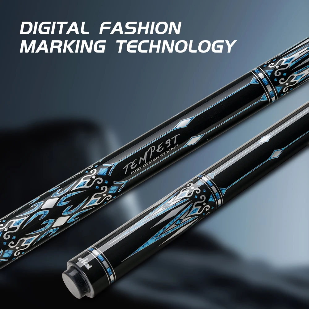 FURY-CRICAL AE-NT1/2 conjunto de taco de bilhar, eixo de bordo, conjunto de caixa conjunta 3/8x10 1/2 vara 10.5/11.5/12.5mm aperto suave