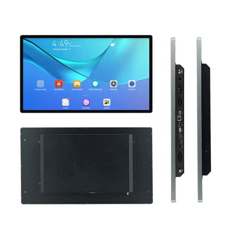 21 27 32 43 55 Inch Front IP65 Waterproof  All In One Touch Screen Panel For Meeting Room