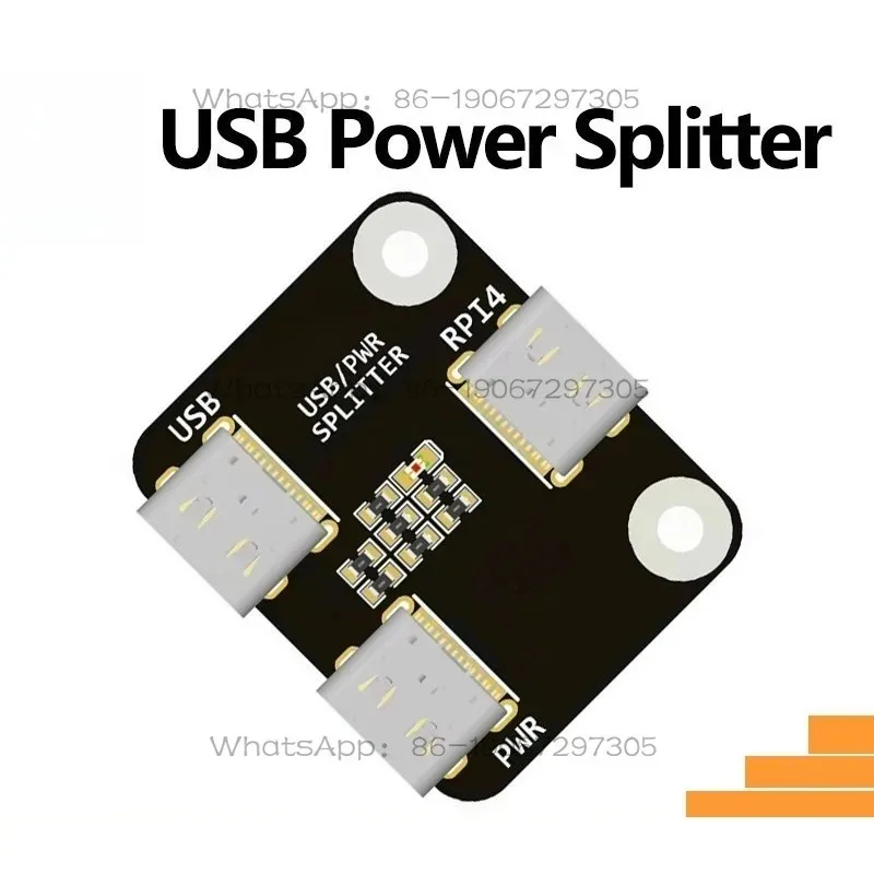 USB One-to-two Module BliKVM Type-C Dual Power Supply Splitter