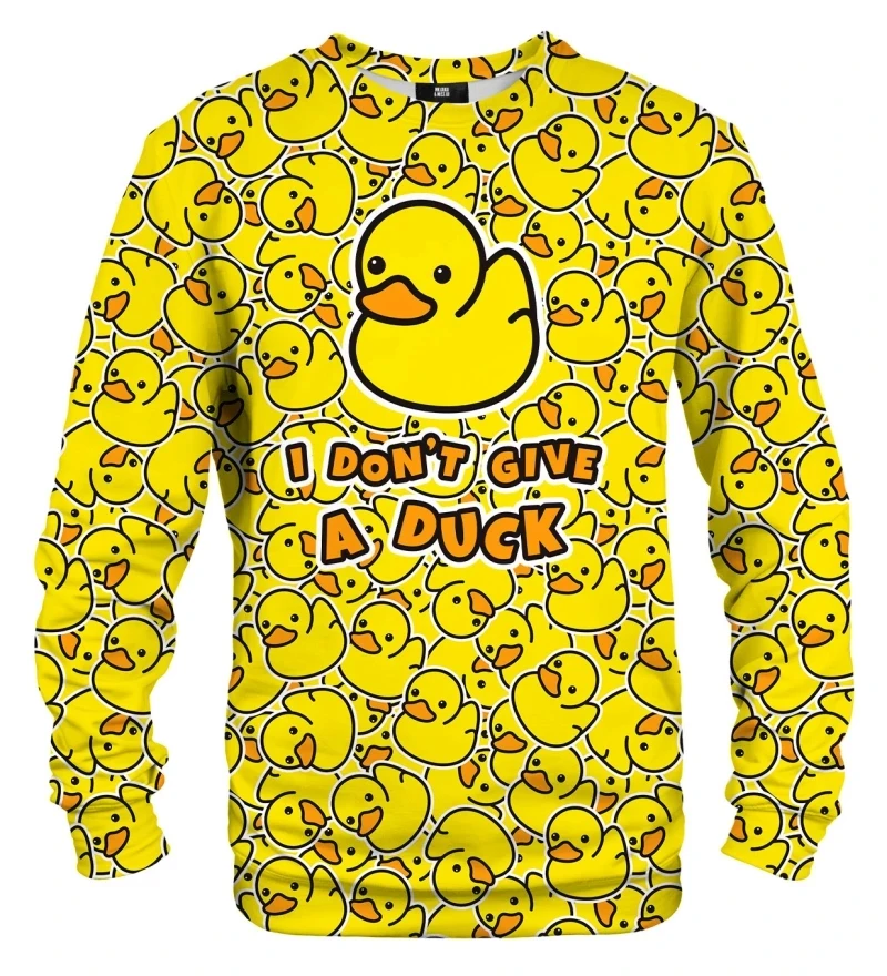 

Yellow Baby Duck 3D Print Pullover Men's Sweaters Top Autumn And Winter Long Sleeve O Neck Sweatshirts Streetwear Sweater Hoody