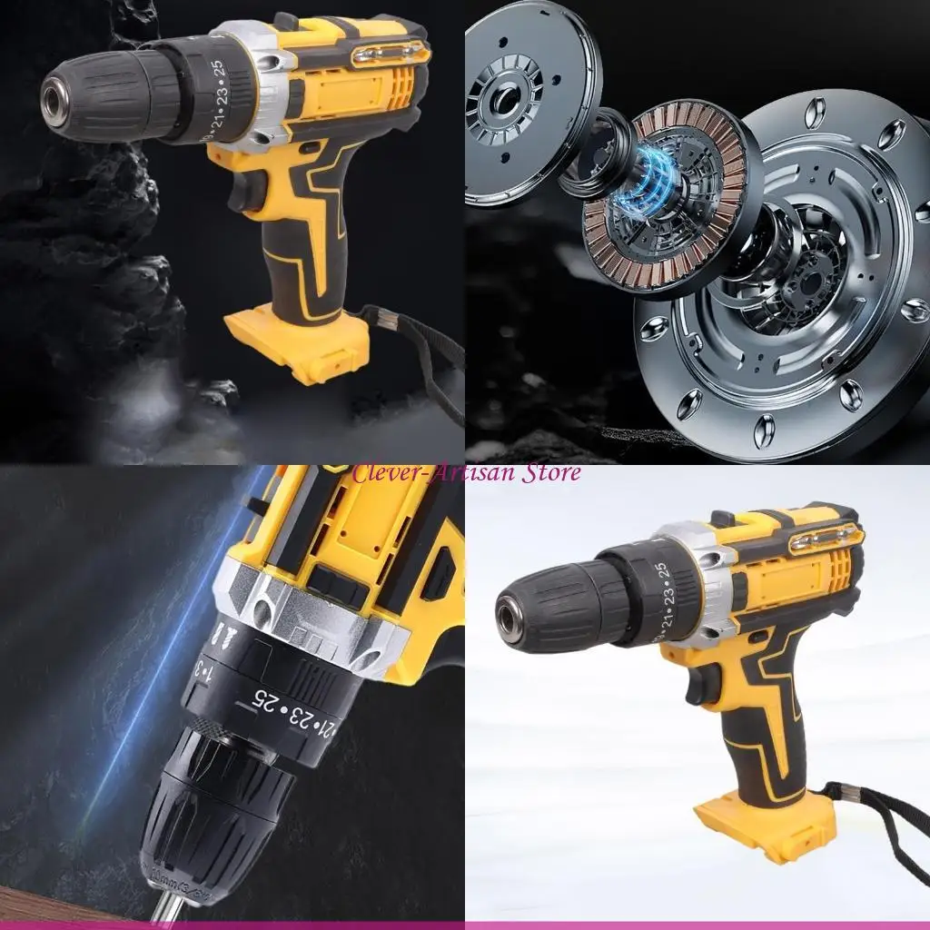 e06b-バッテリーブラシレスハンマードリルコードレスインパクトドリル電動ドライバー電動工具電動ドライバーハンドドリル