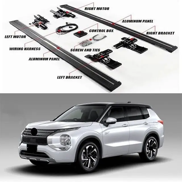 

Электрическая Подножка для Mitsubishi Outlander 2022 2023, боковая подножка Nerf