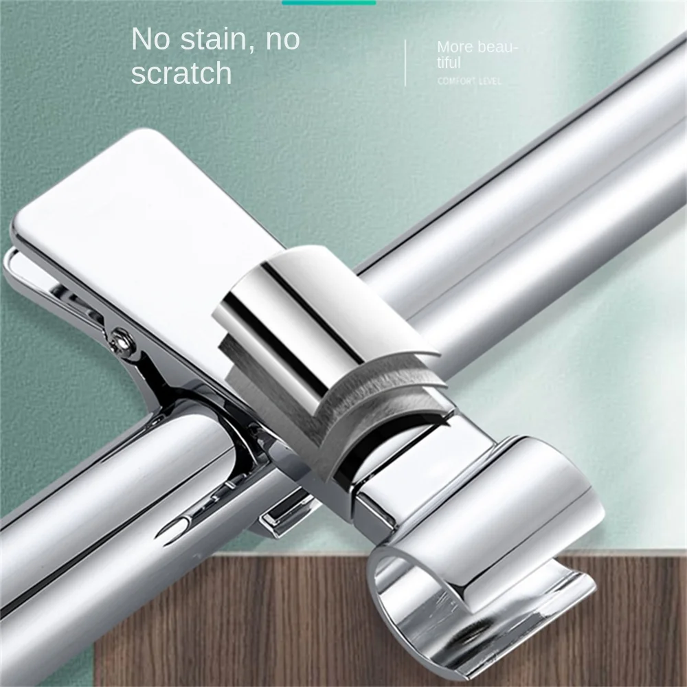 Shower Rack Zinc Alloy Press The Clip-type Clip The Lift Rod And Shower Head Hand-spray Bracket