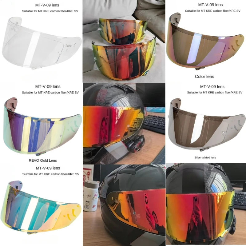 

1 шт., стекло для шлема для MT KRE MT KRE SV, мотоциклетный шлем MT-V-09, сменный щиток для MT, аксессуары для мотоциклетного шлема