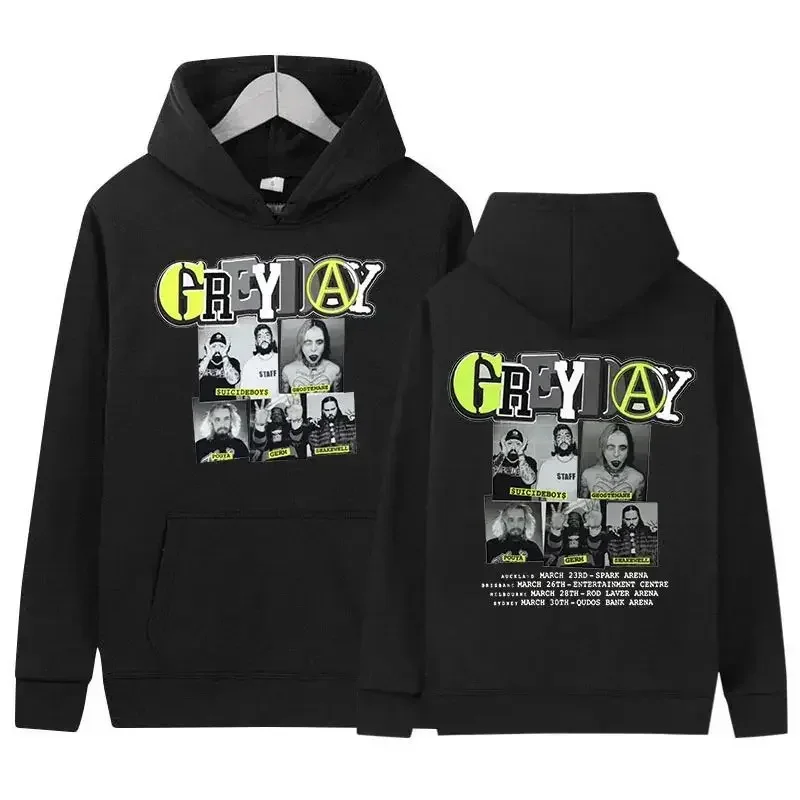 

Suicideboy Hoodie Grey Print Men Hip Hop Fashion Pullover Vintage Gothic Sweatshirt Extra Large Sweatshirts Streetwear 2024